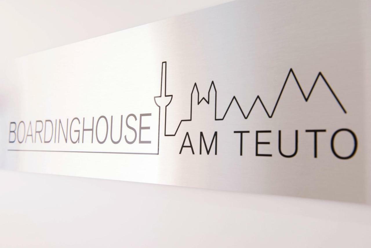 Boardinghouse Am Teuto Aparthotel Lengerich Exteriör bild